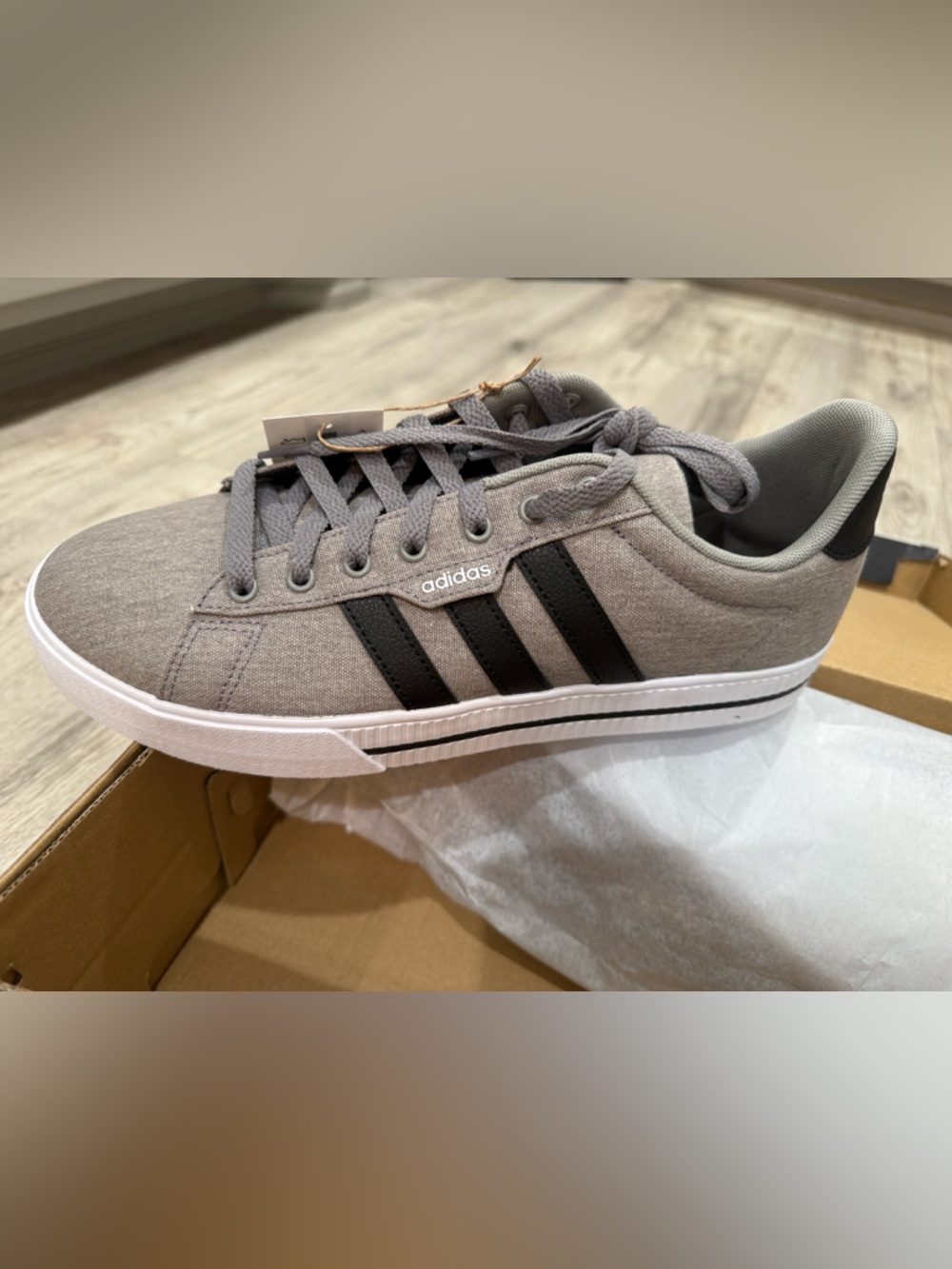 adidas Daily 3.0 Black and Gray